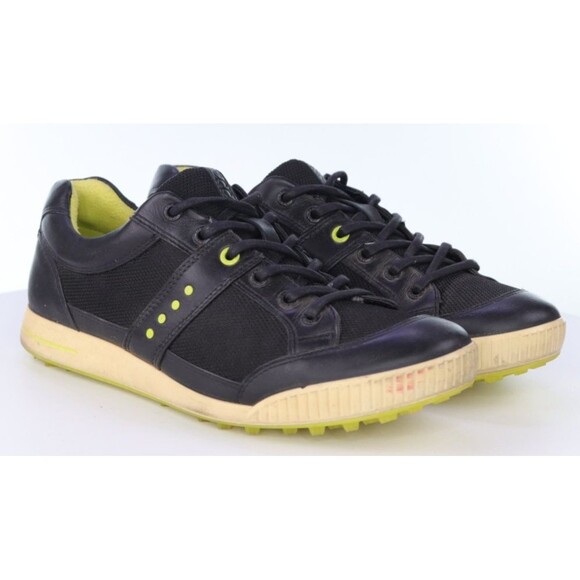 ECCO Men\'s Street Spikeless Golf Shoes Size EU 42 US 8-8.5 Leather Black main image 7